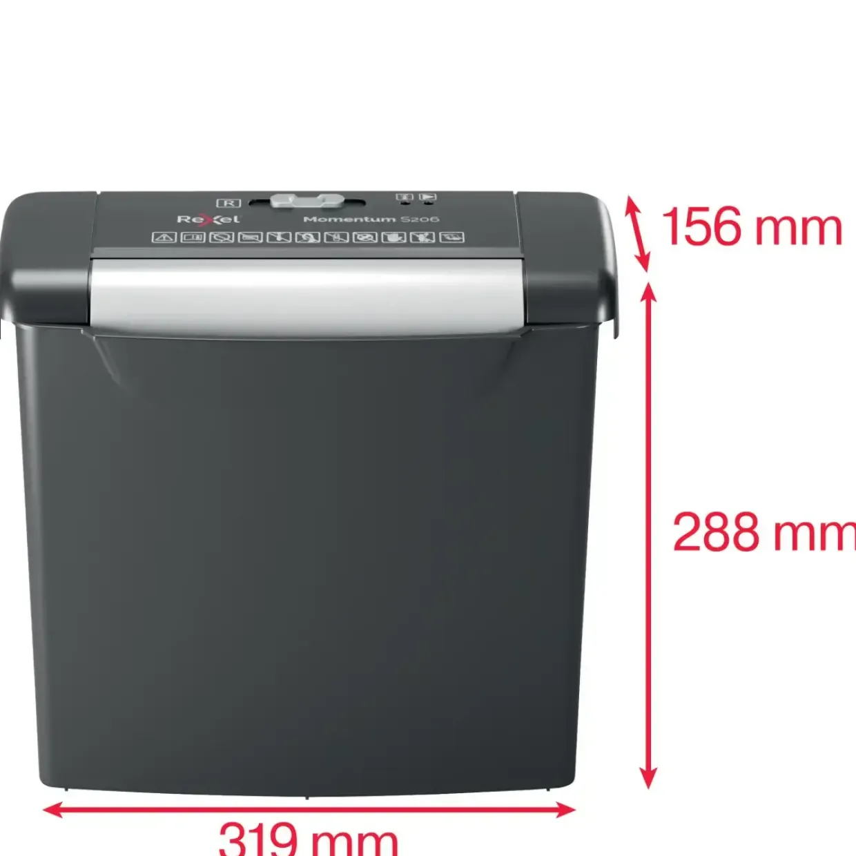 Makulator Rexel Momentum S206 P2