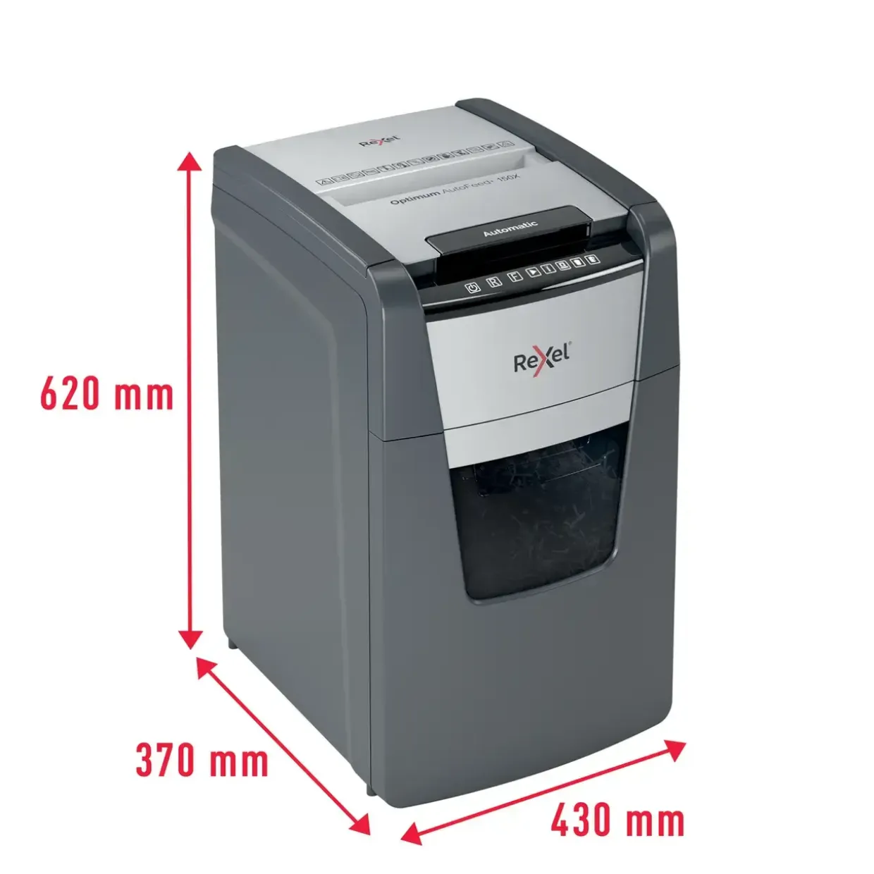Makulator Rexel Optimum AutoFeed+ 150X P4