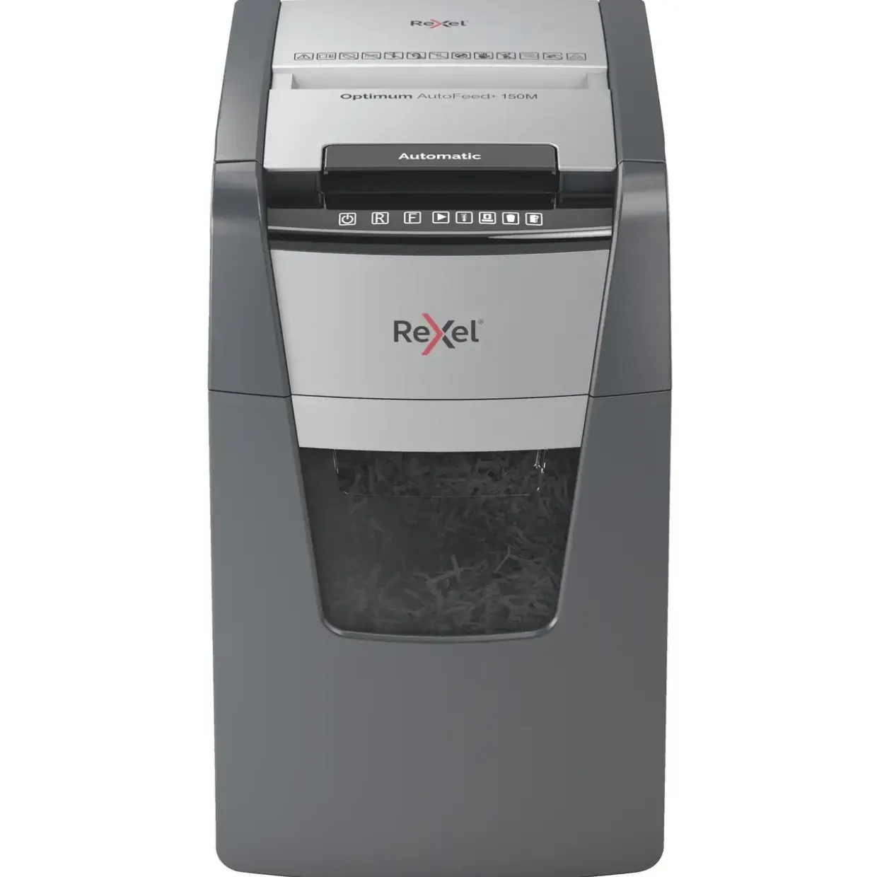 Makulator - Rexel Optimum AutoFeed+ 150M mikromakulering 2x15mm P5