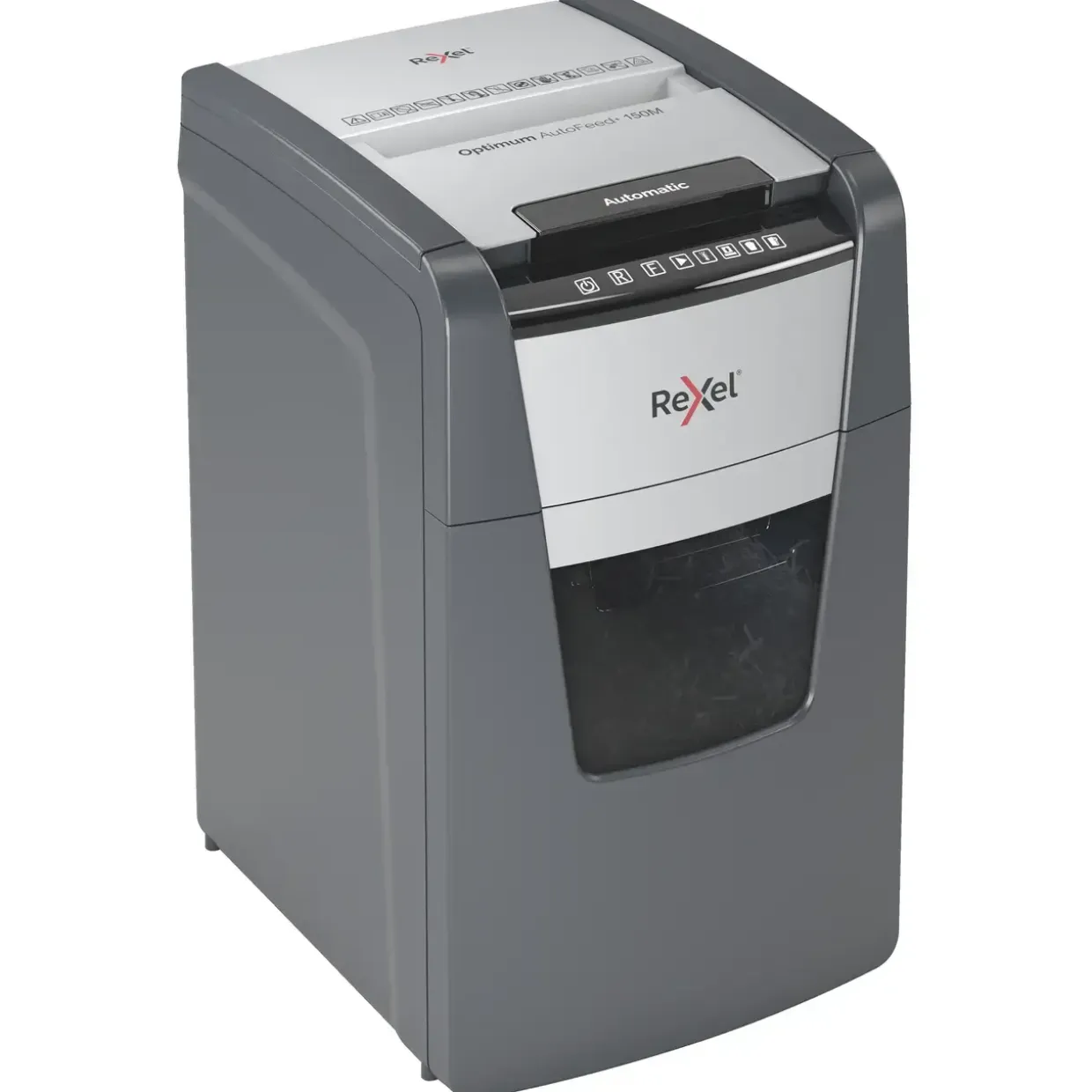 Makulator - Rexel Optimum AutoFeed+ 150M mikromakulering 2x15mm P5