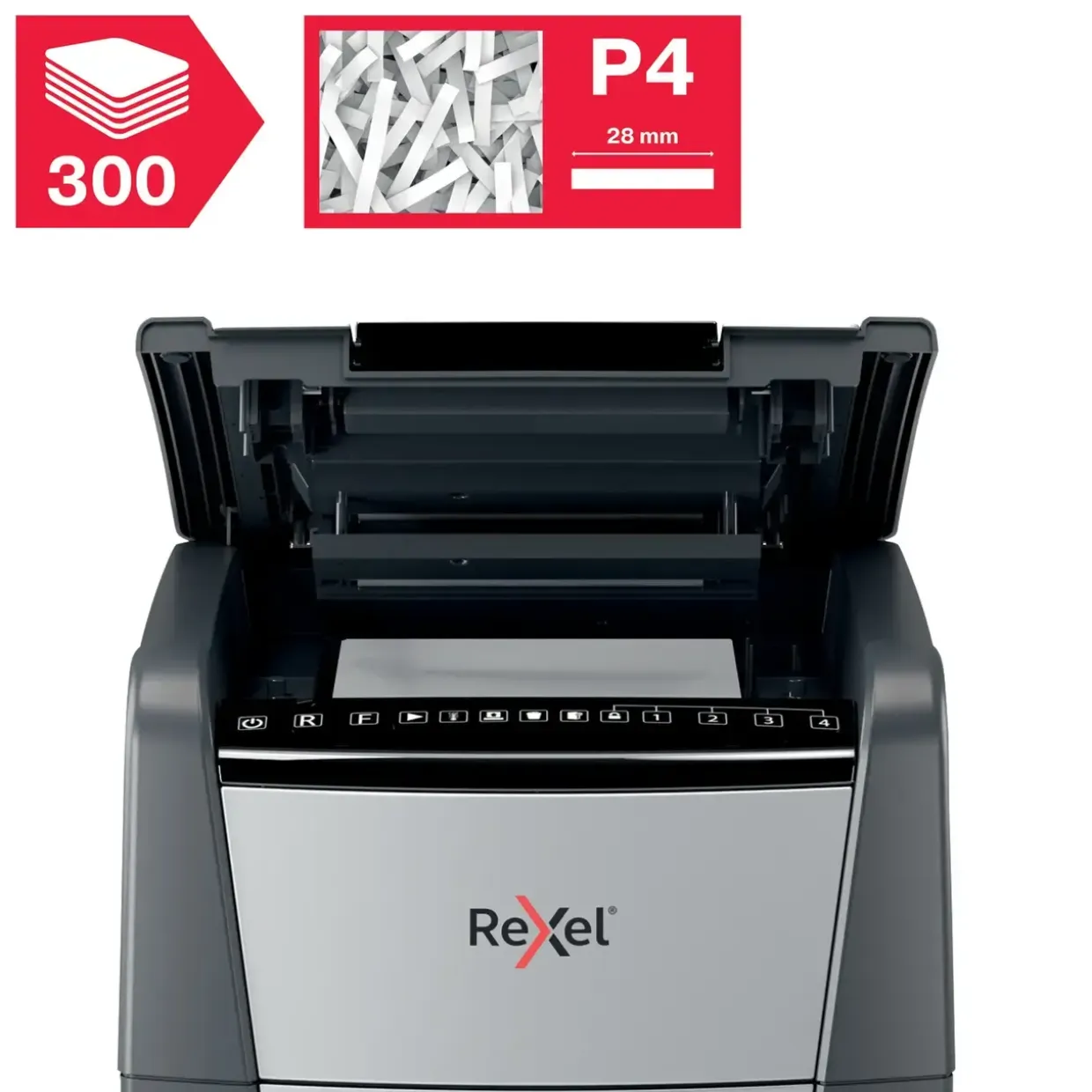 Makulator Rexel Optimum AutoFeed+ 300X P4
