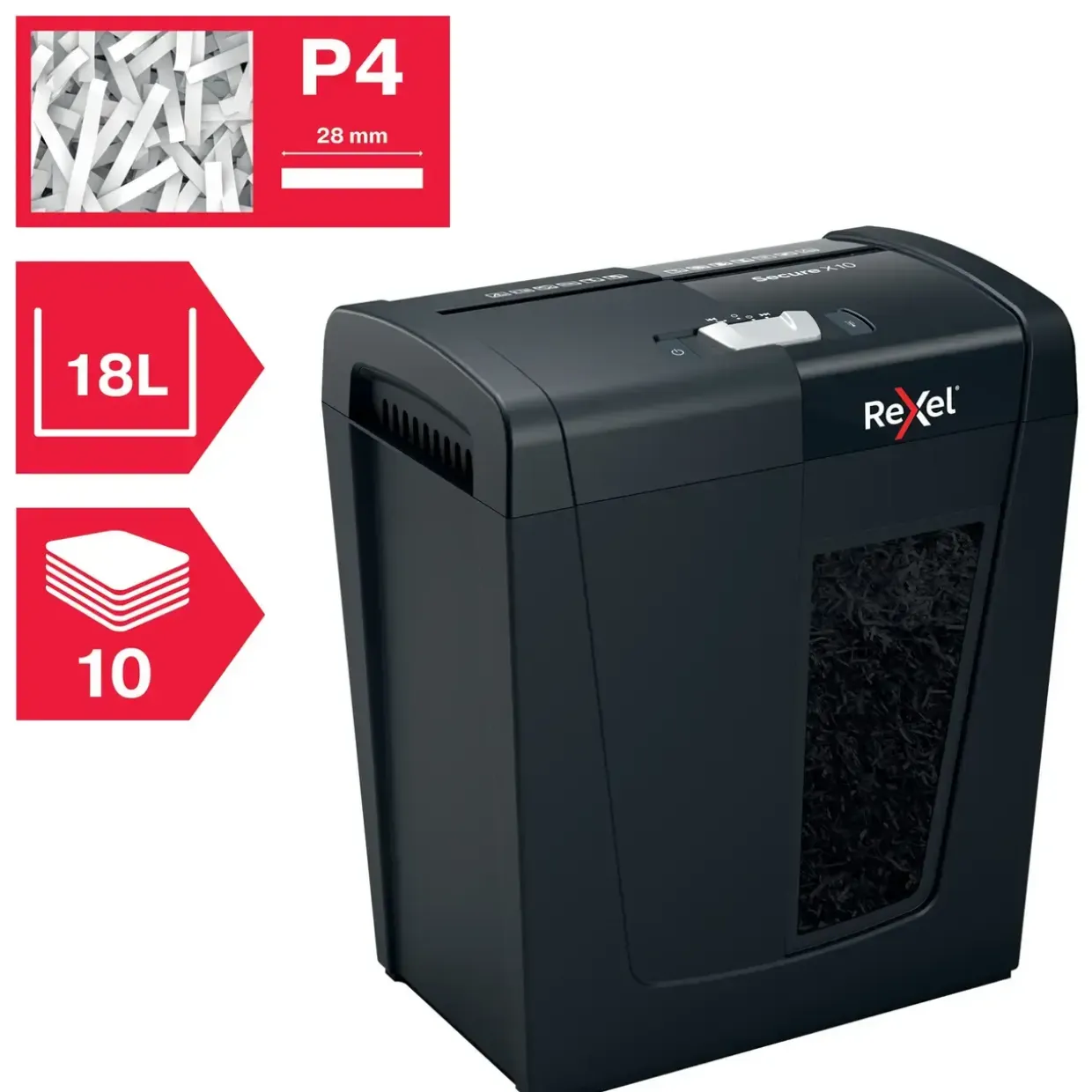 Makulator Rexel Secure X10 P4