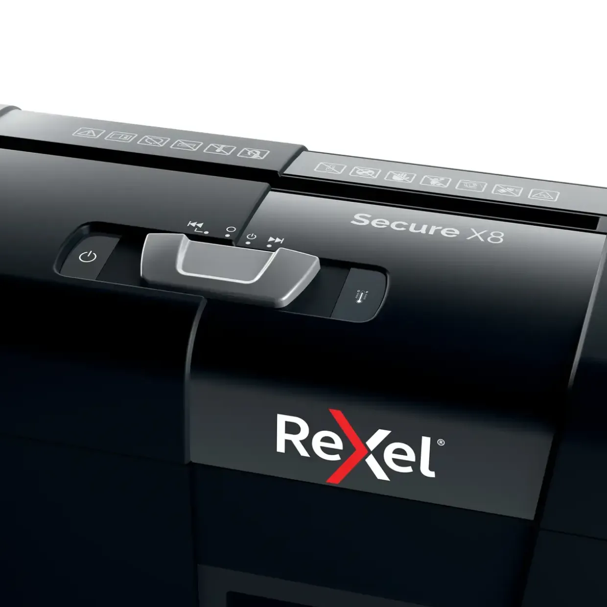 Makulator - Rexel Secure X8 - P4 - 8 ark - 14 L