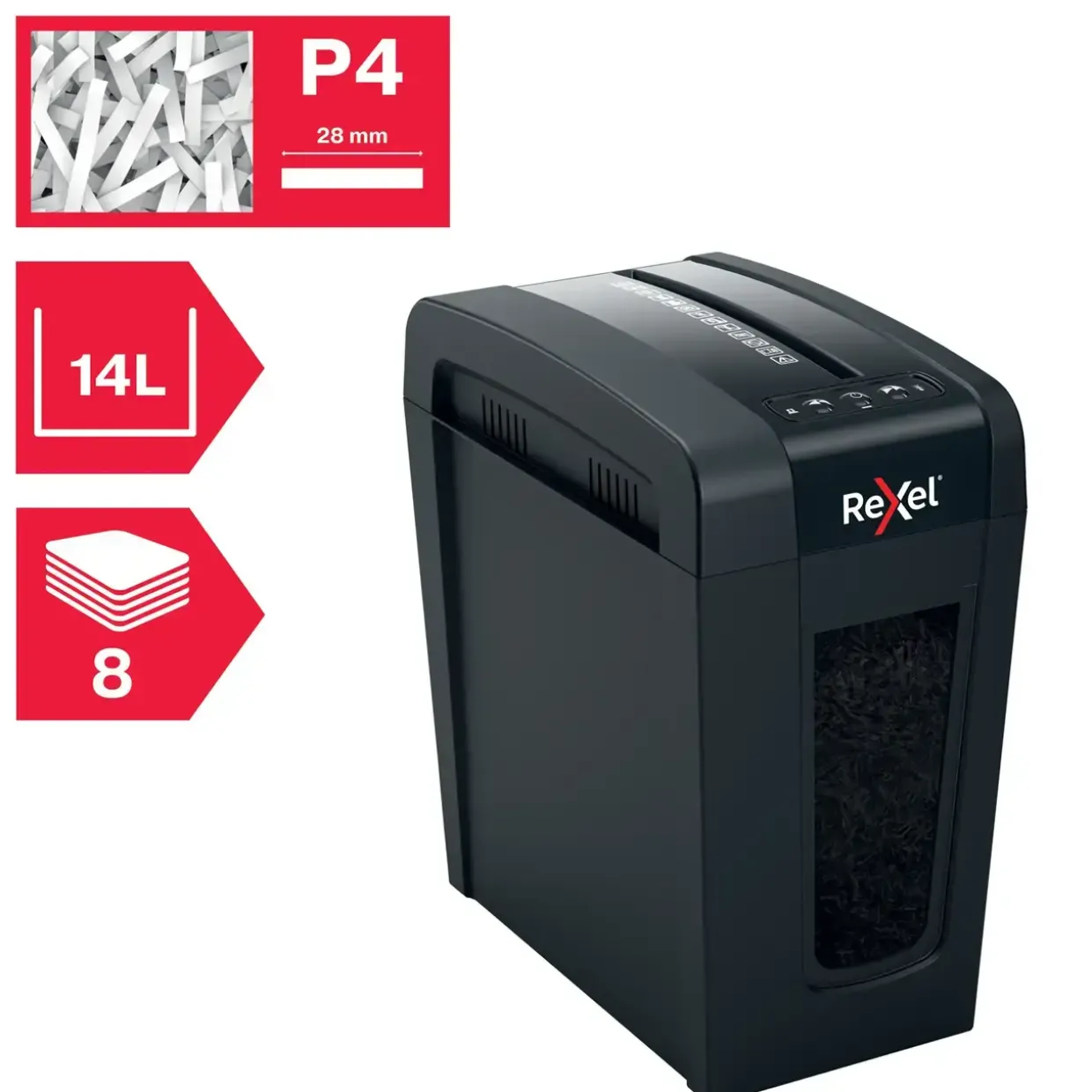 Makulator Rexel Secure X8-SL P4