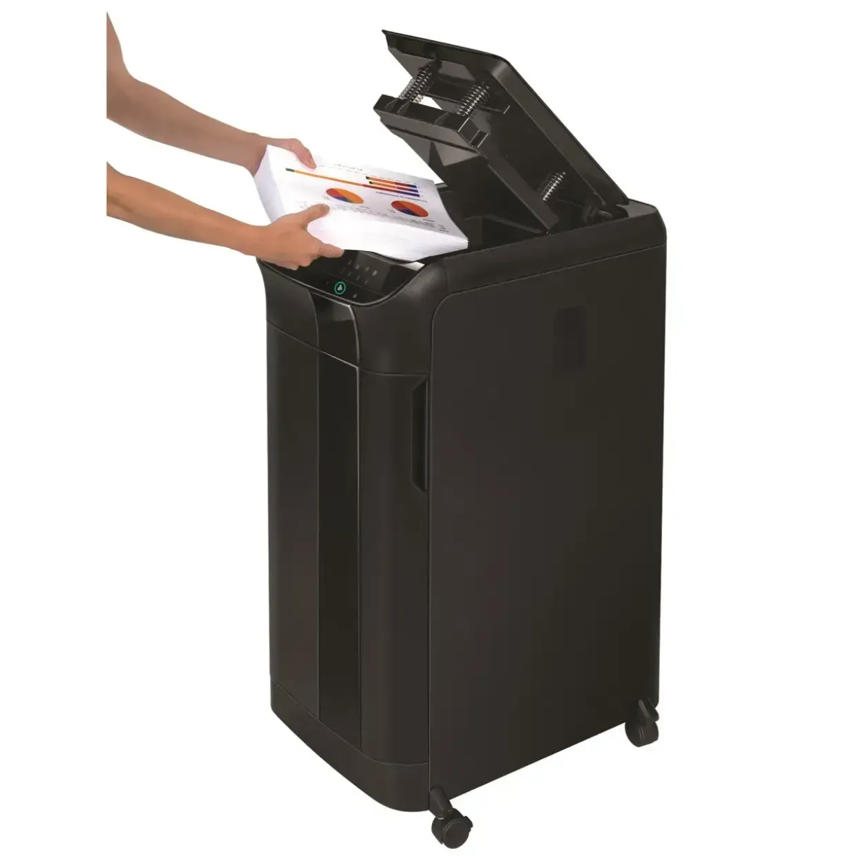 Makuleringsmaskine - Fellowes AutoMax 600M MC - P5 - 2x12 mm - 83 l