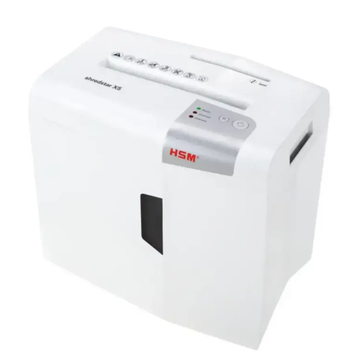 Makuleringsmaskine konfetti - HSM Shredstar X5 4,5 x 30 mm - 5 ark