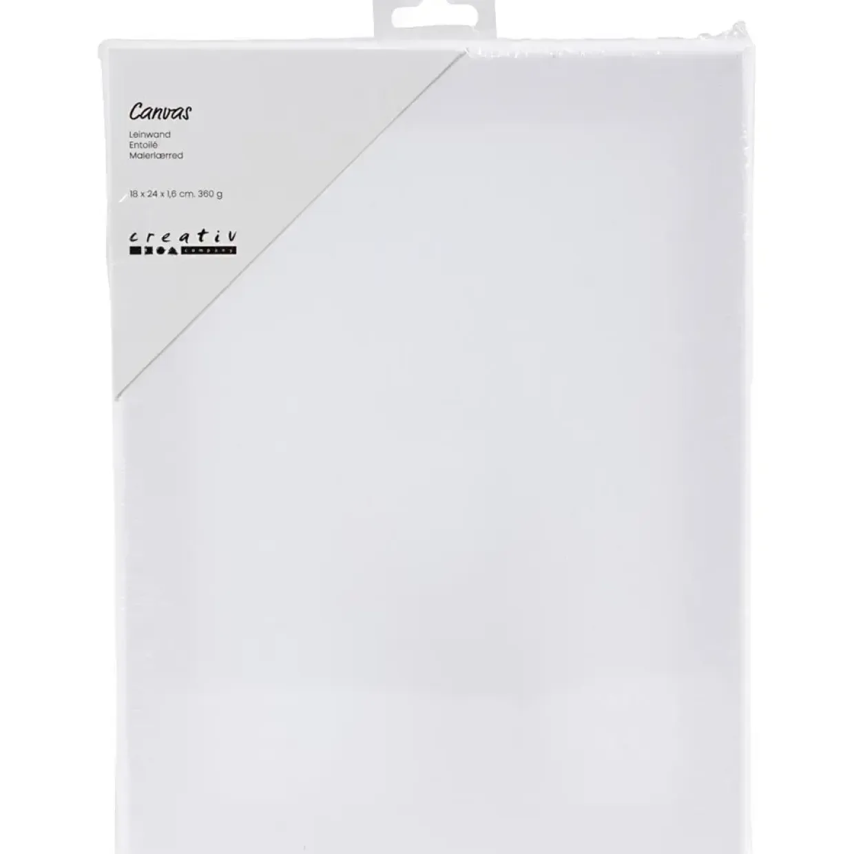 Malerlærred, D: 1,6 cm, str. 18x24 cm, 360 g, 1 stk.