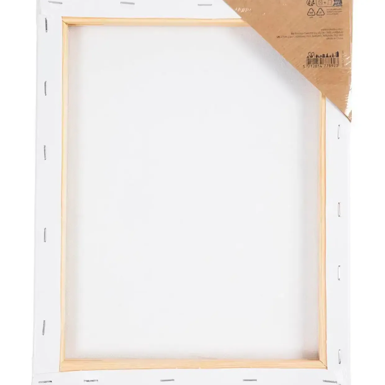 Malerlærred med print, Blomster, D: 1,6 cm, str. 24x30 cm, 360 g - 1 stk
