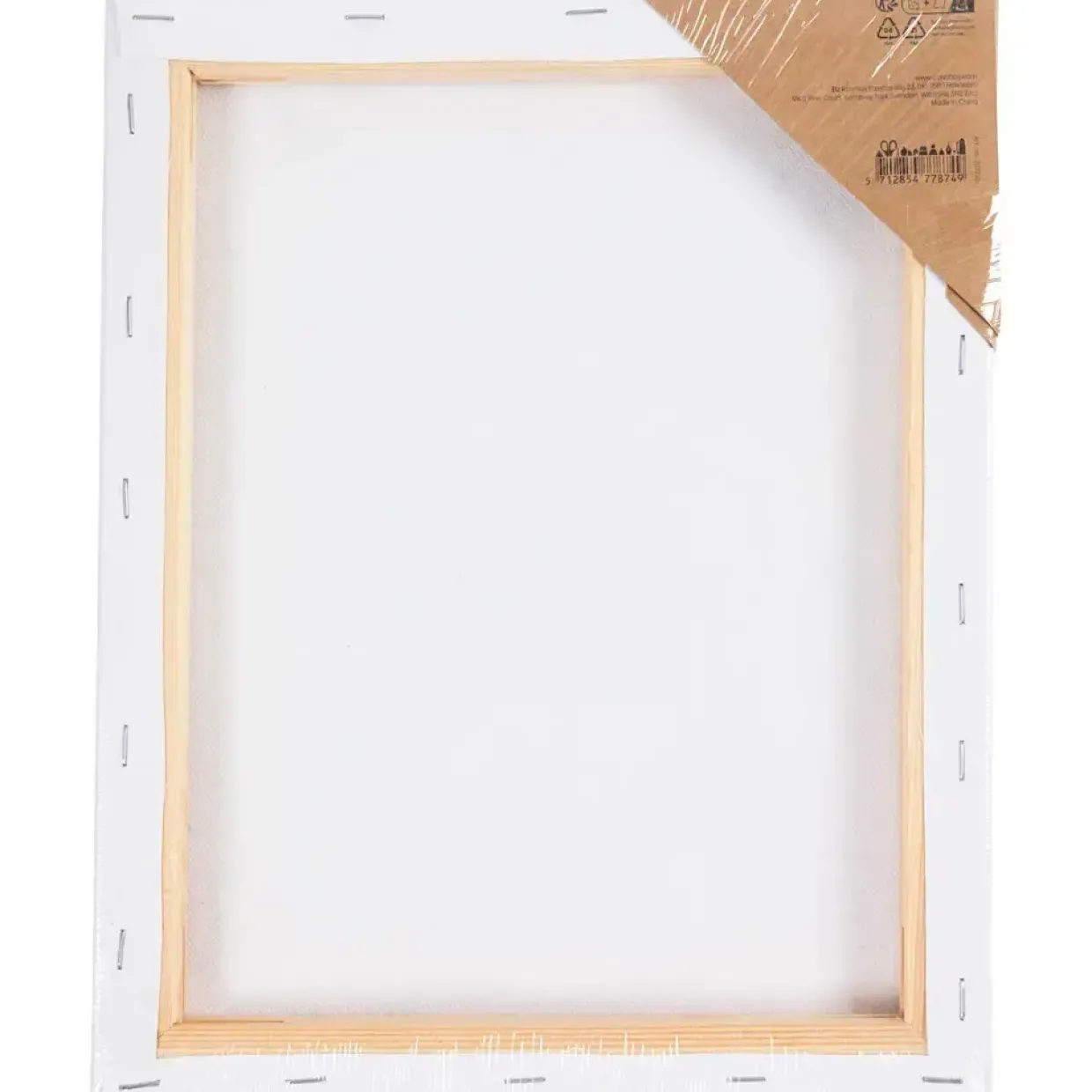 Malerlærred med print, Robot, D: 1,6 cm, str. 24x30 cm, 360 g - 1 stk