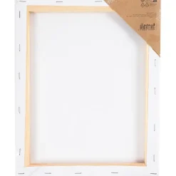 Malerlærred med print, Store blomster, D: 1,6 cm, str. 24x30 cm, 360 g - 1 stk