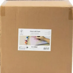 Malerlærred med træramme, str. 30x30 cm, 280 g, hvid, 10 stk./ 1 pk.