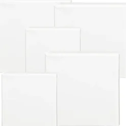 Malerlærred 15x15+20x20 cm dybde 1,6 cm 360 g - 40stk