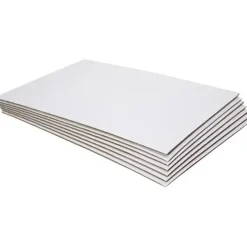 Malerplader - Pap - 8 mm - 42 x 60 cm - 10 stk.