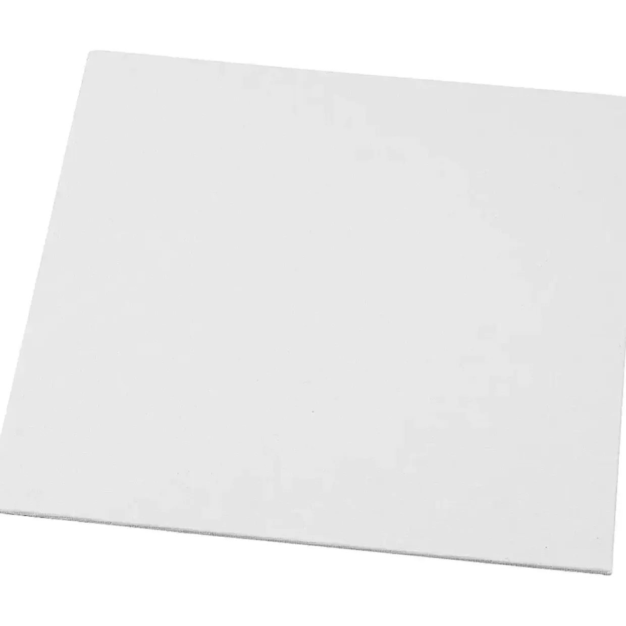 Malerplade, str. 20x20 cm, tykkelse 3 mm, 280 g, hvid, 10 stk./ 1 pk.