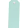 Manila mærker, lys blå, str. 3x8 cm, 220 g, 20stk.