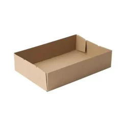 Margarinekasse brun/brun 2mm 510x350x120mm 25stk/pak