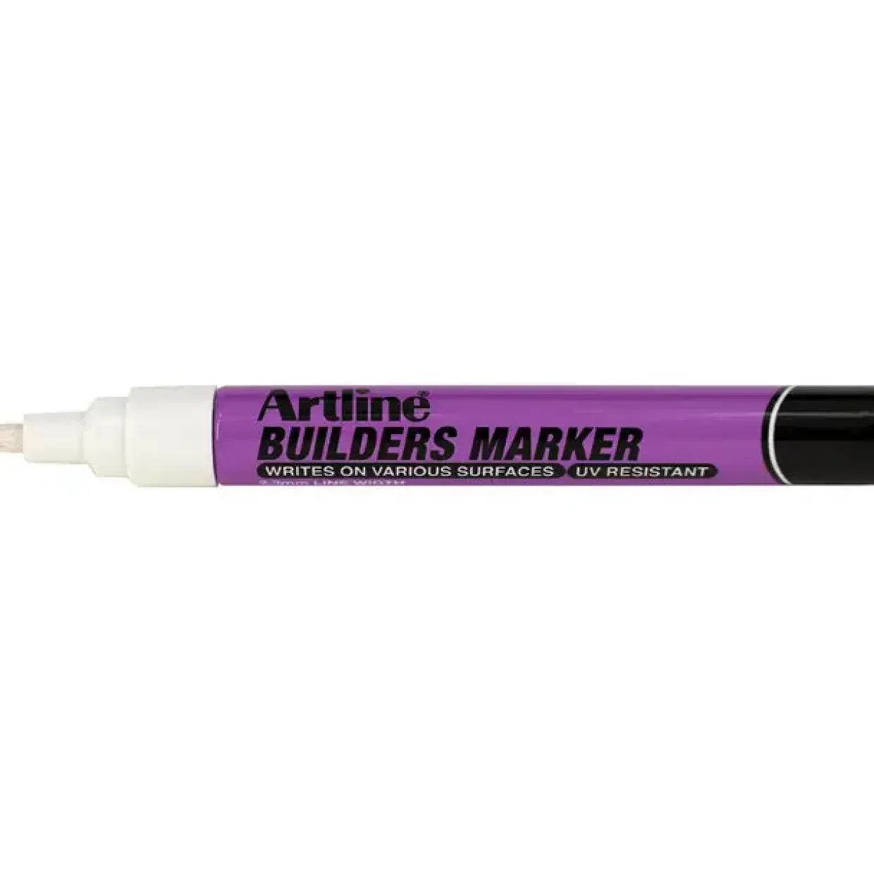 Marker Artline EKPR-BDM hvid håndværker blister - 12 stk