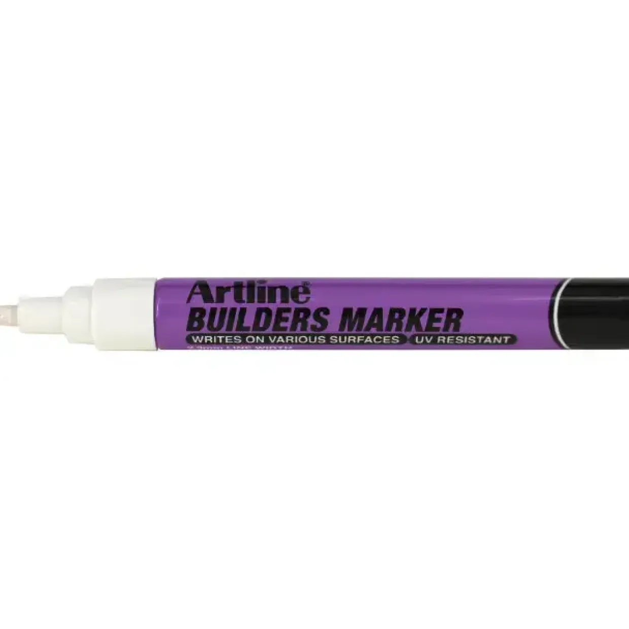 Marker Artline EKPR-BDM hvid håndværker blister - 12 stk