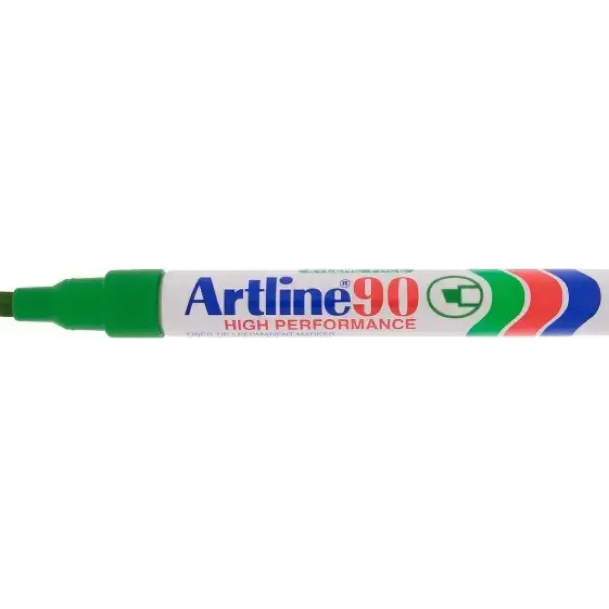 Marker Artline 90 5.0 grøn - Køb minimum 12 stk.