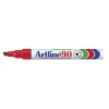 Marker Artline 90 - Permanent rød 2-5 mm firkantet spids - 12 stk