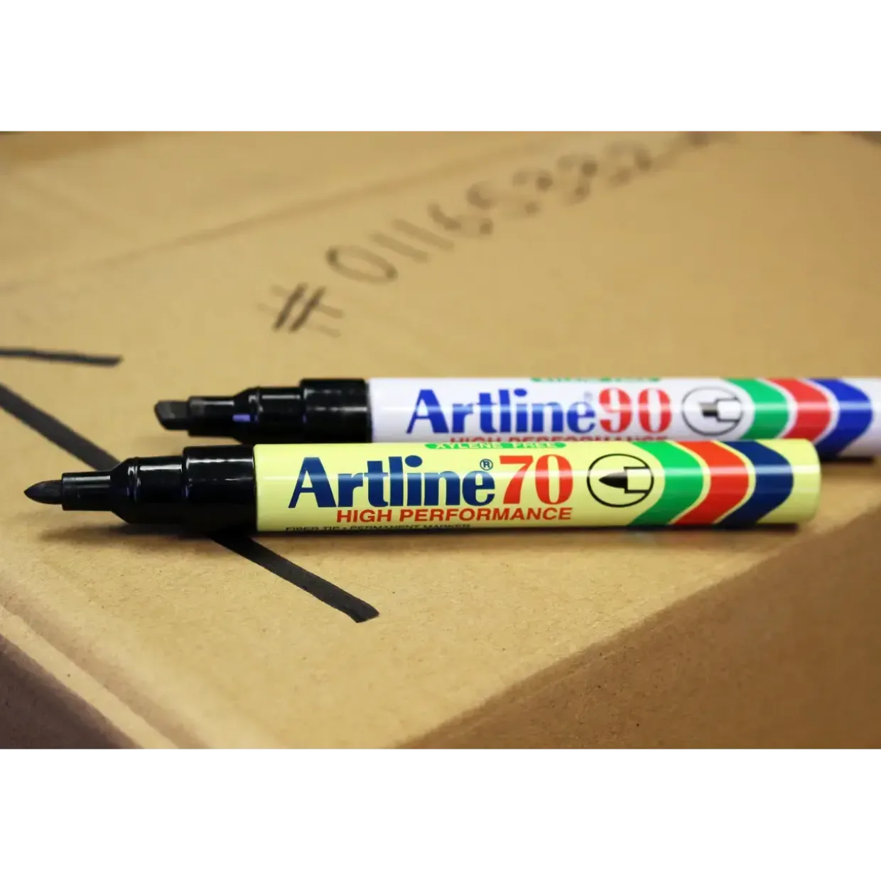 Marker Artline 90 5.0 sort - Køb minimum 12 stk.