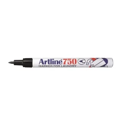 Marker Artline 750 Tekstil sort - Køb minimum 12 stk.