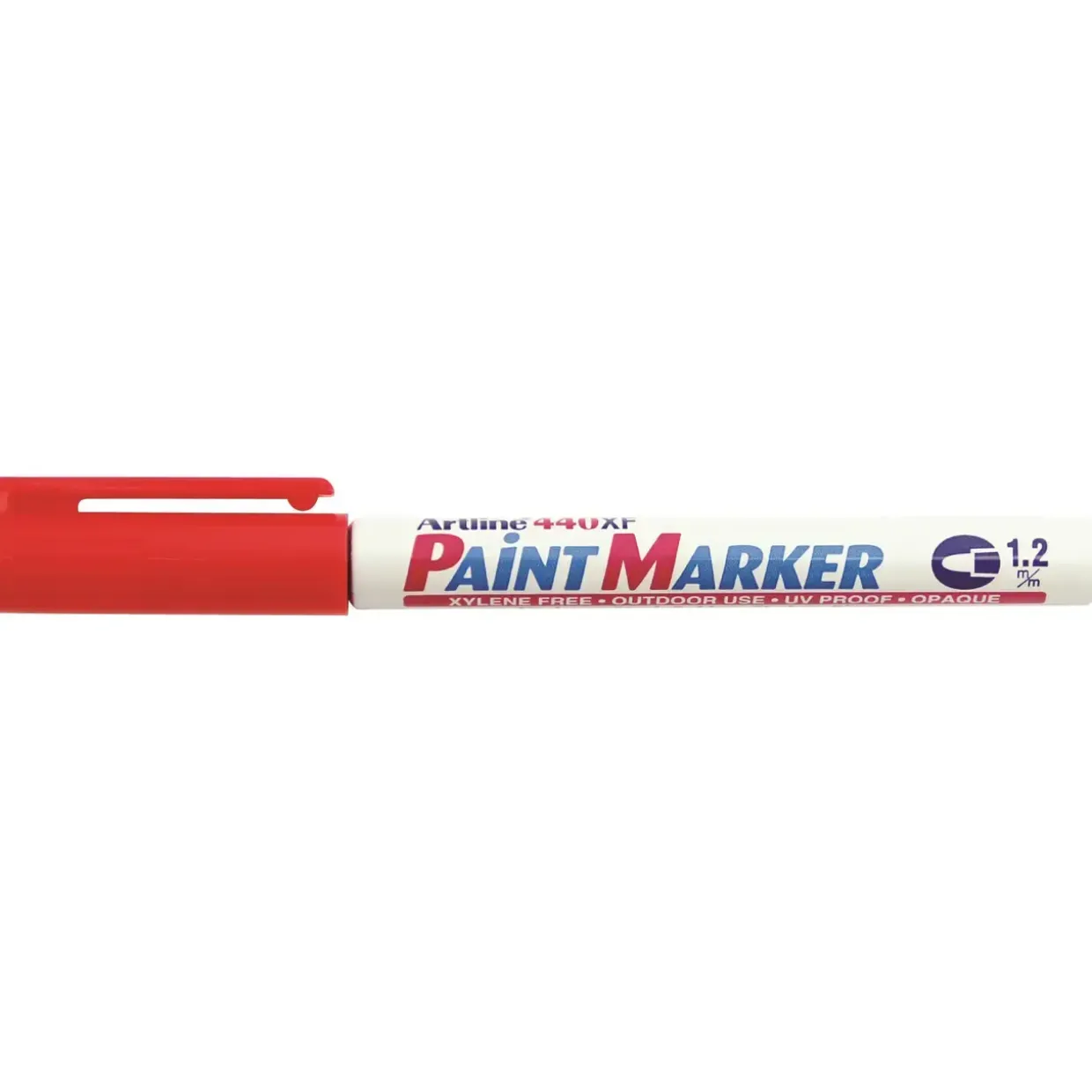 Marker Artline 440XF 1,2 mm rød - Køb minimum 12 stk.