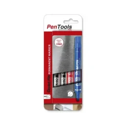 Marker Pentel NN60-C blå Skrå 4-6 mm RECYCOLOGY - 12 stk
