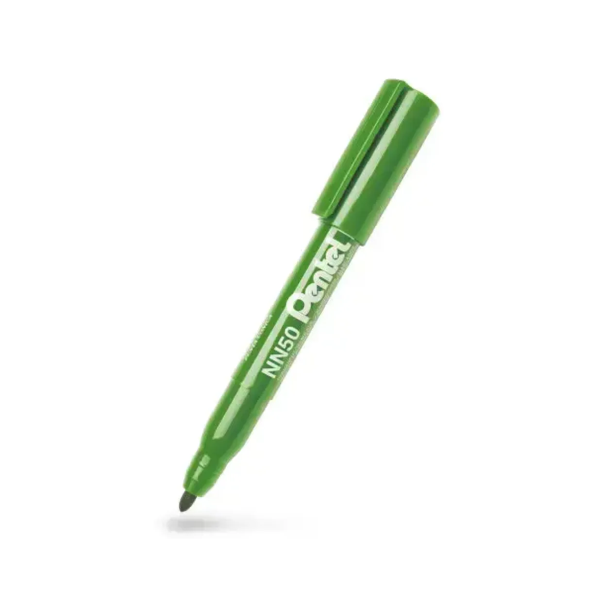 Marker Pentel NN50-C, grøn Rund 4-6 mm RECYCOLOGY - 12 stk