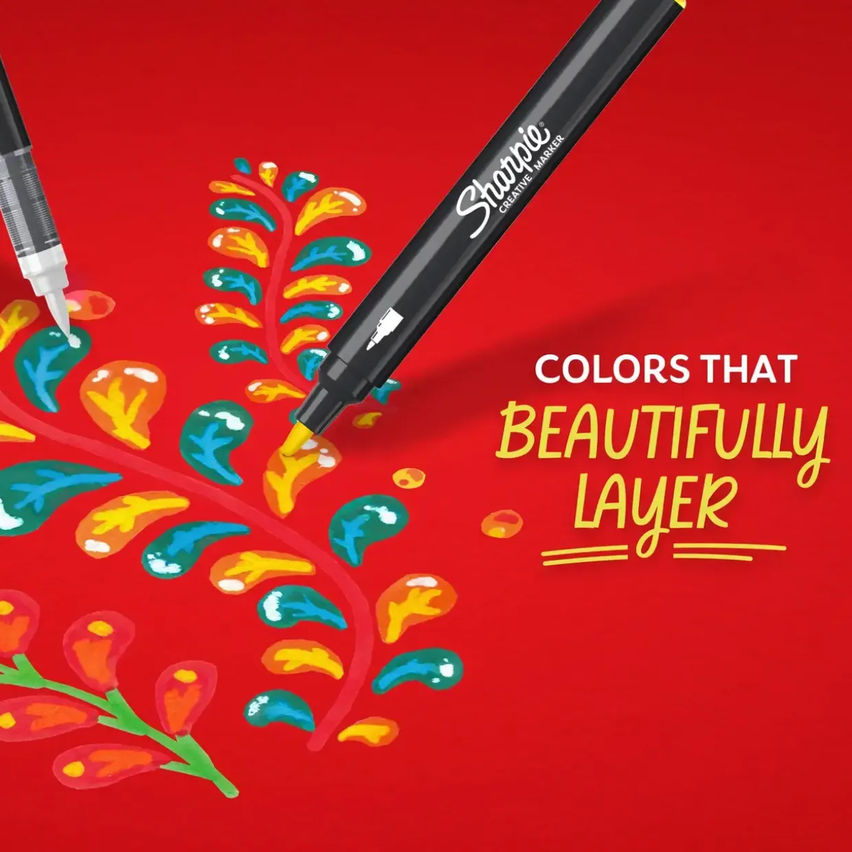 Marker Sharpie Creative Acrylic blist ass (5)