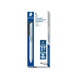 Marker, Staedtler, Lumocolor non-perm omnichrom, sort