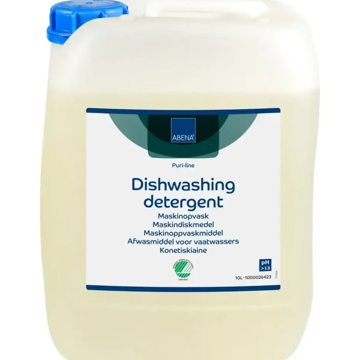 Maskinopvask - ABENA Puri-Line - Alusikker - Uden klor/farve/parfume - 10L