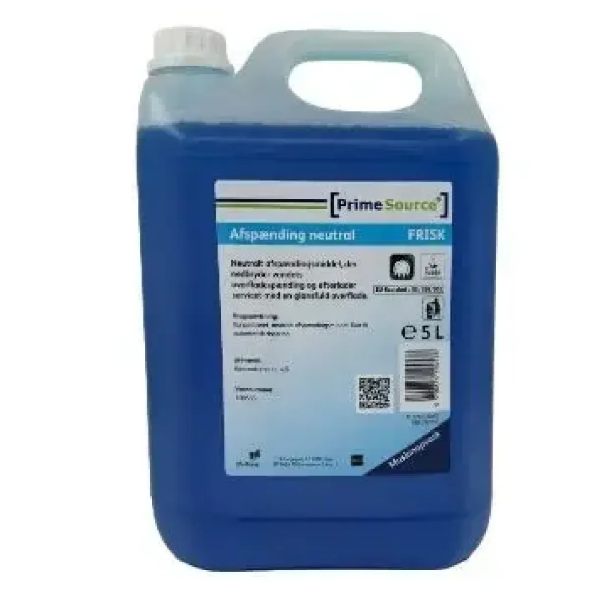 Maskinopvask, Afspænding, Prime Source, Frisk, Neutral, 5ltr, Ecolabel, Blå - 2 stk