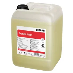 Maskinopvask Anlæg Flydende Topmatic Clean 12kg Svanemærket u. Klor Blødt/middel - 12 Kg/dnk