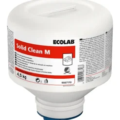 Maskinopvask - Ecolab Solid Clean M - Uden klor, farve og parfume - 4,5 kg