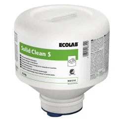 Maskinopvask - Ecolab Solid Clean S - Til blødt vand, uden klor, farve og parfume - 4,5 kg - 4 stk