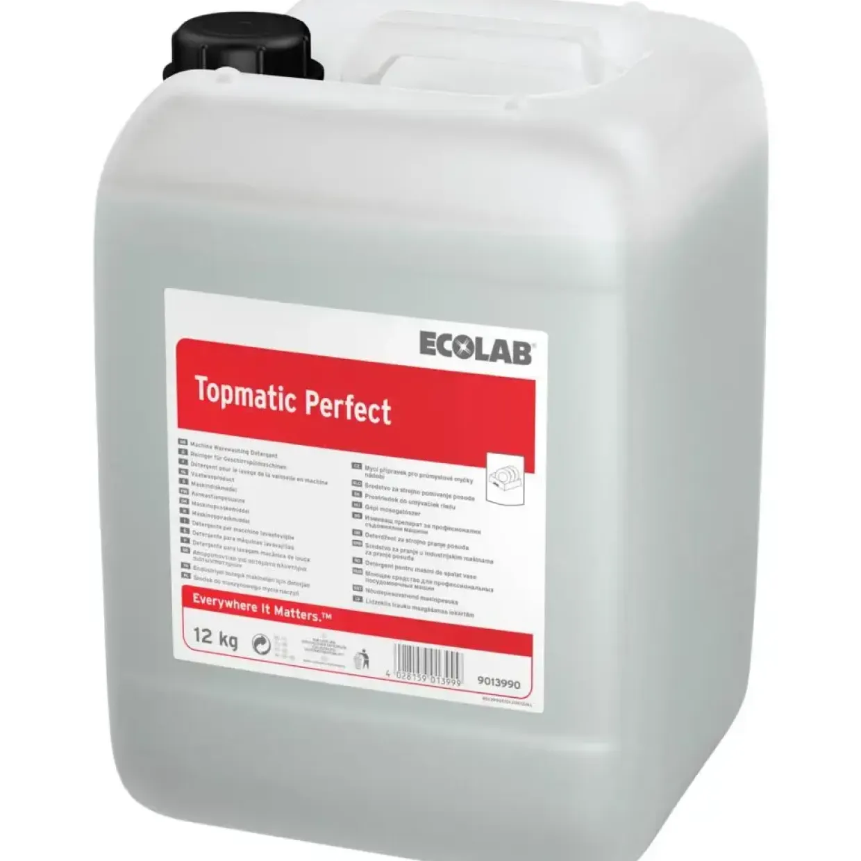 Maskinopvask - Ecolab Topmatic Perfect - uden klor - 10 l