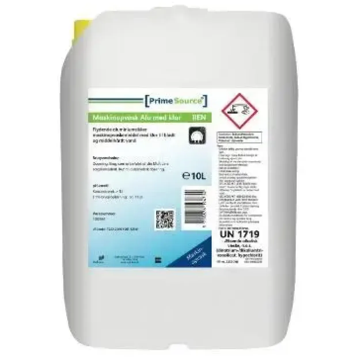 Maskinopvask - Flydende - Prime Source Ren Alu - Med Klor - 12,6kg