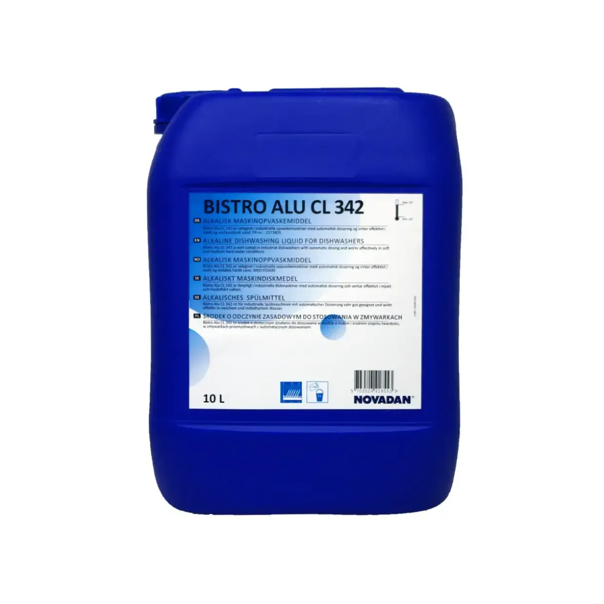 Maskinopvask - Novadan Bistro Alu CL 342 - 10 liter