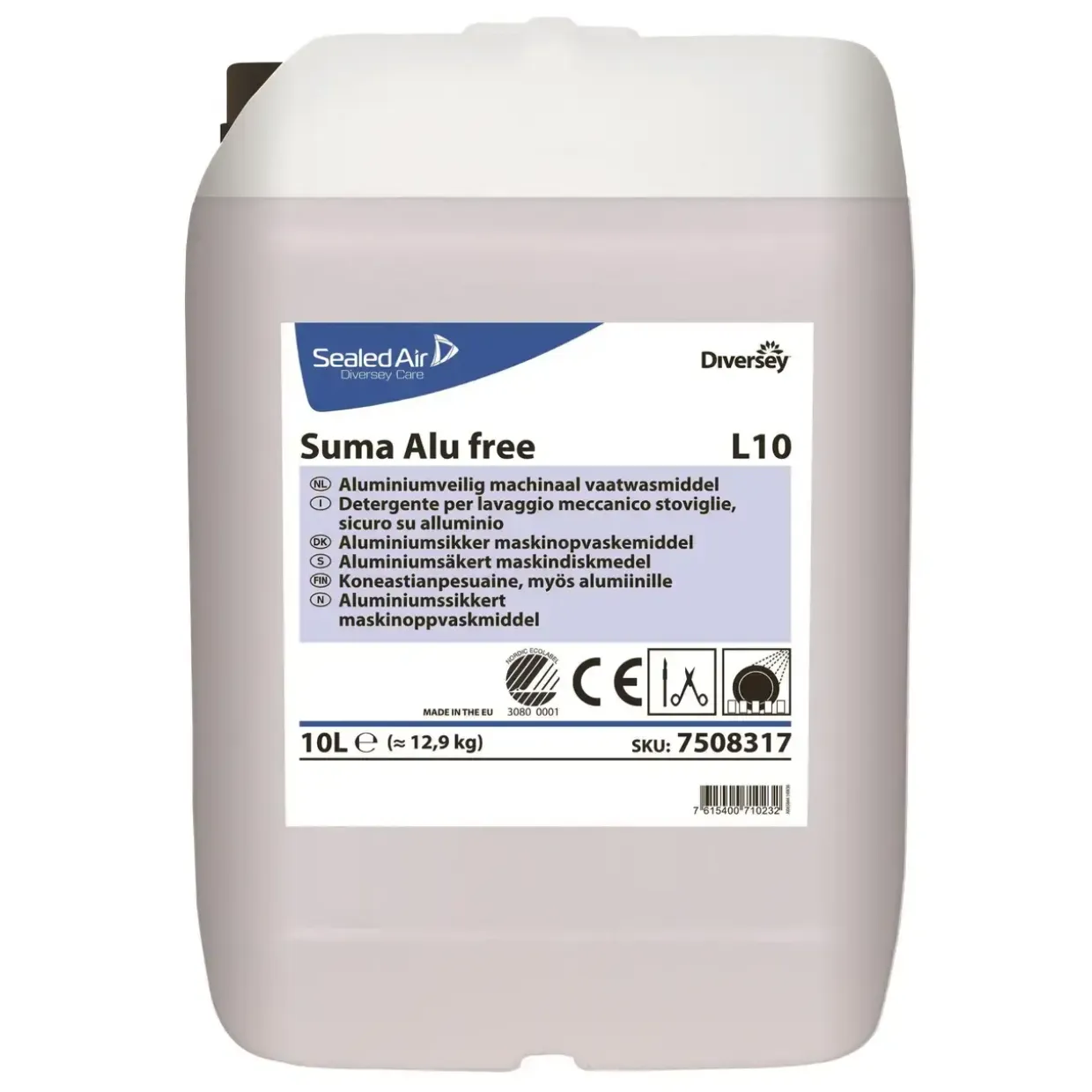 Maskinopvask - Suma Alu Free L10 - 10 liter
