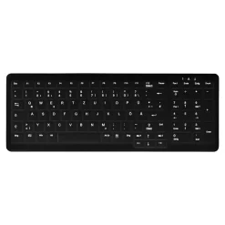 Medical tastatur Cherry AK-C7000 trådløs vandtæt sort - Køb minimum 10 stk.