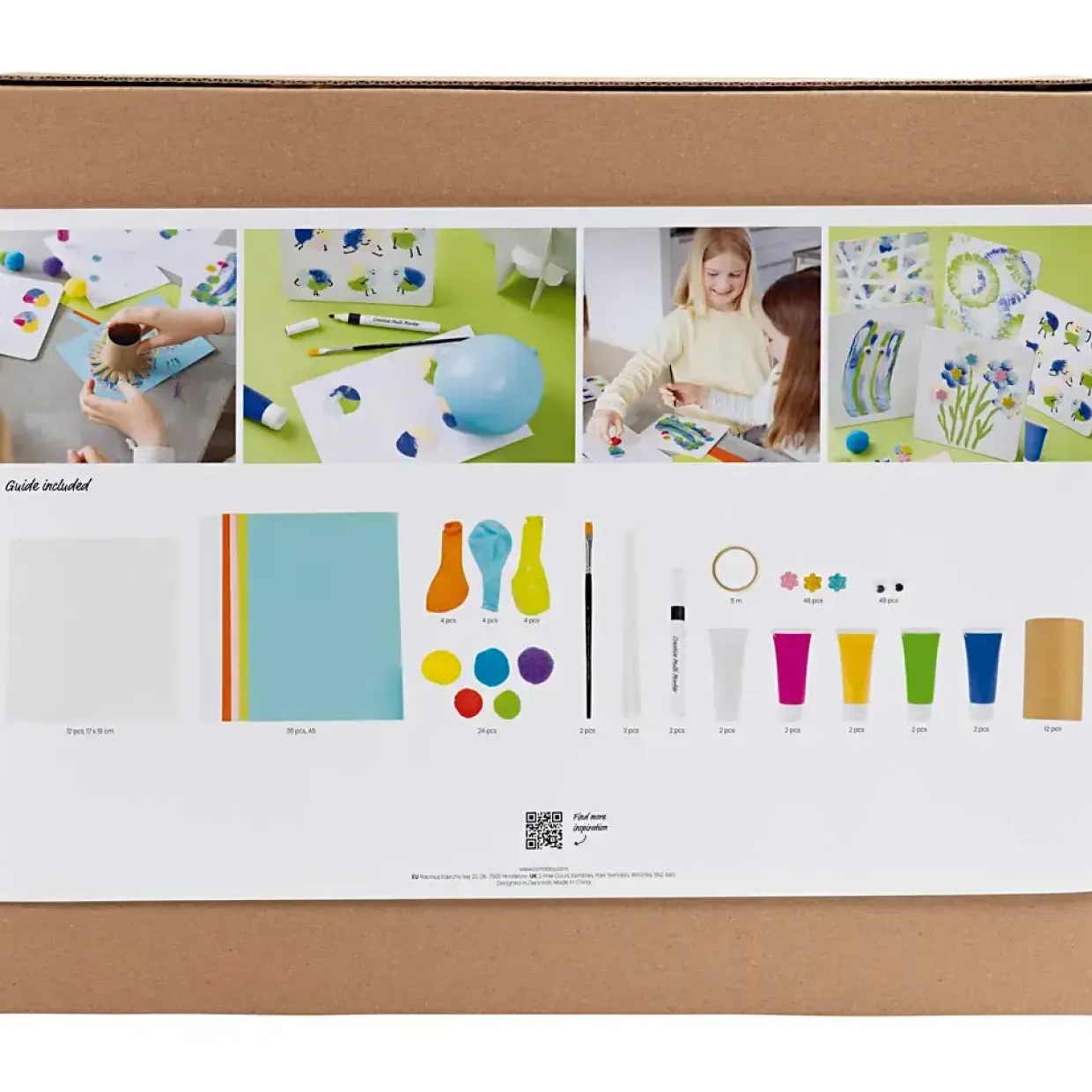 Mega DIY Kit Male, ass. farver - 1 pk