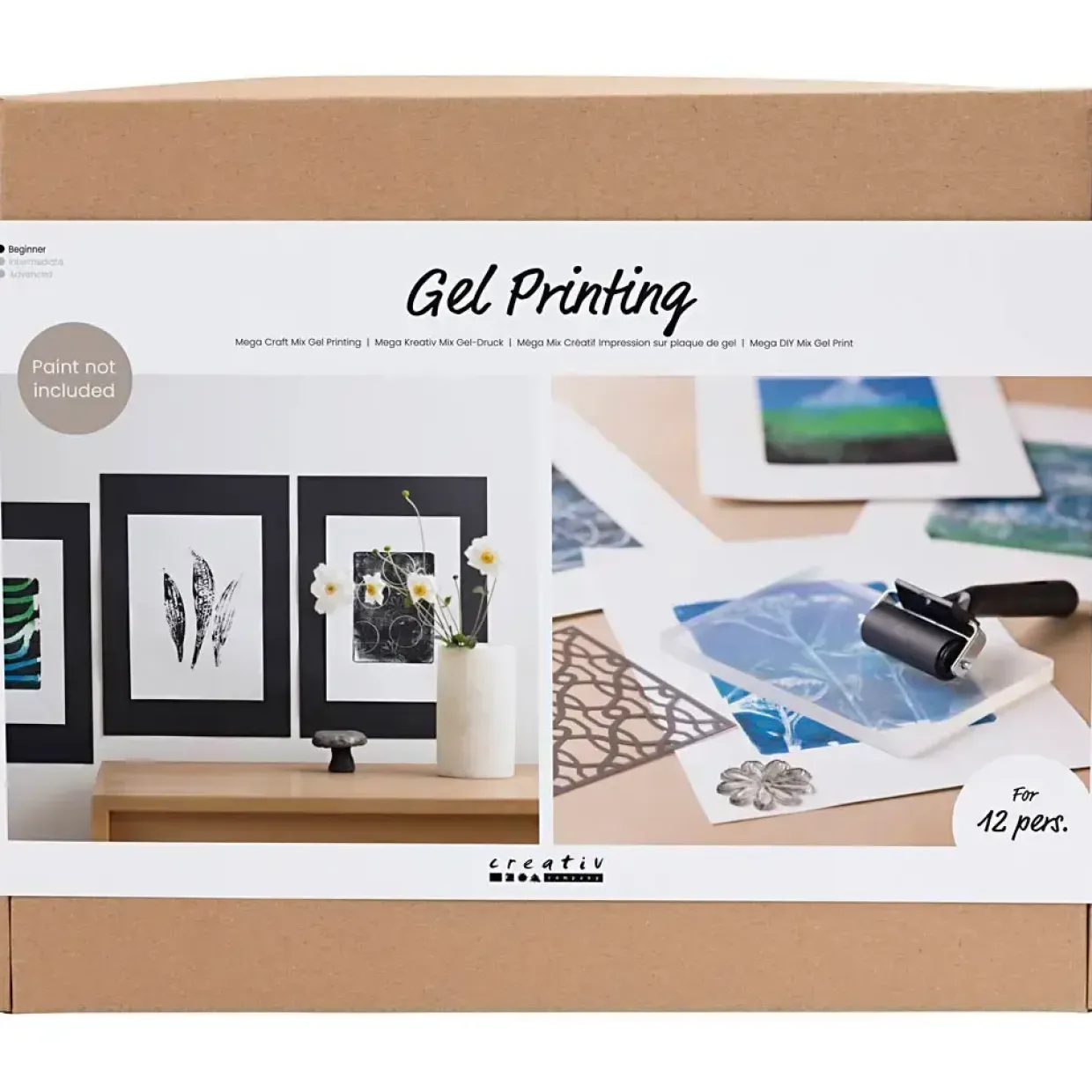 Mega DIY Mix Gel Print