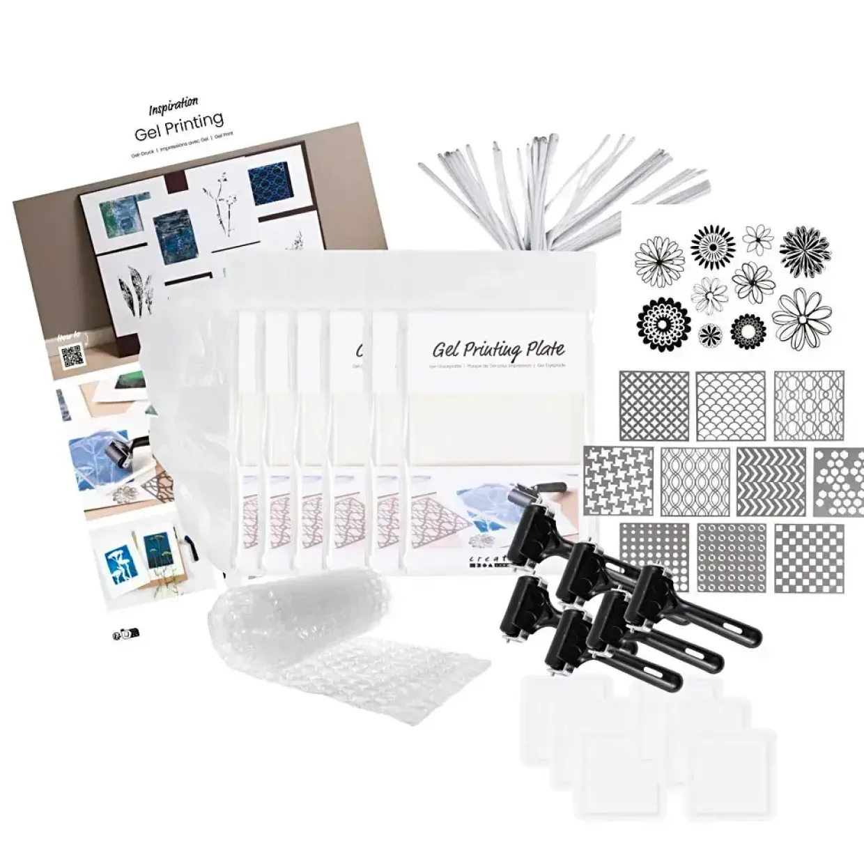 Mega DIY Mix Gel Print