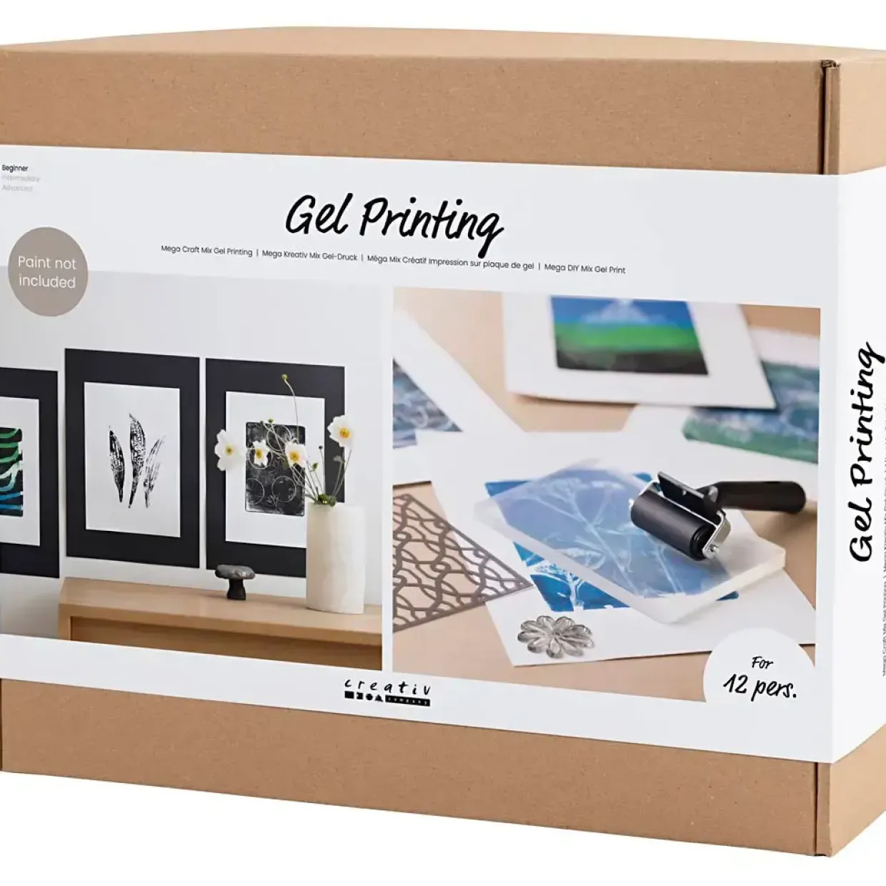 Mega DIY Mix Gel Print