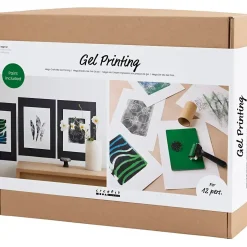 Mega DIY Mix Gel Print , Farvede prints