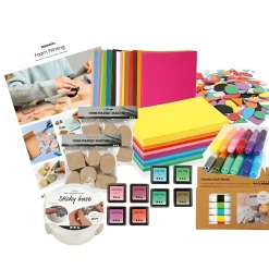 Mega DIY Mix Stempeltryk, Kort og æsker
