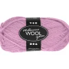 Melbourne Uldgarn, L: 92 M, pind 4-5,5, rosa, 50 g/ 1 ngl.