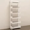 Metalreol - aLTI-hylden - ensidig grundsektion - 2200x750x300mm - Hvid