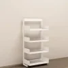 Metalreol - aLTI-hylden - ensidig grundsektion - 1600x750x400mm - Hvid